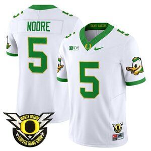 Dante Moore Vapor Jersey White Stitched For Mens Youths Select